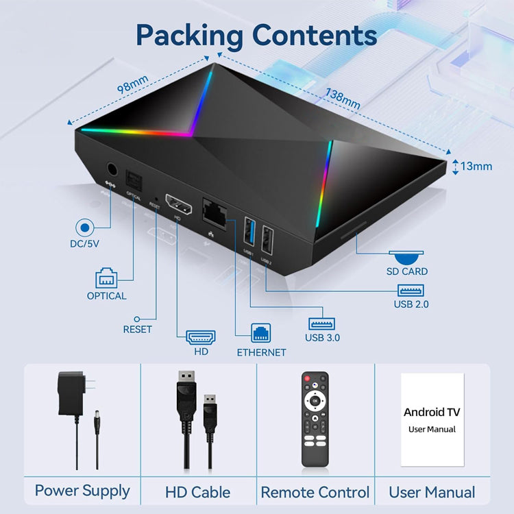 TCL TV BOX R69 plus smart Streaming Box For TV 8K/4k HDR-Android 14.0 30 Day Money-Back Guarantee